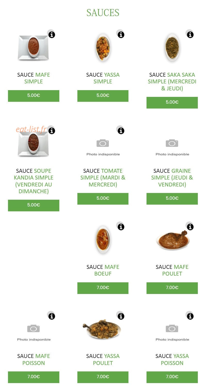 Chez Lalabou — carte page 8