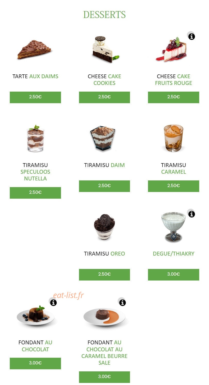 Chez Lalabou — carte page 11