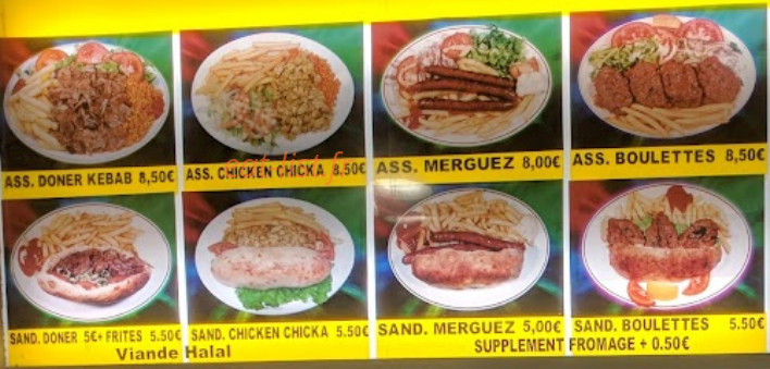 Grill Mazlum — carte page 1