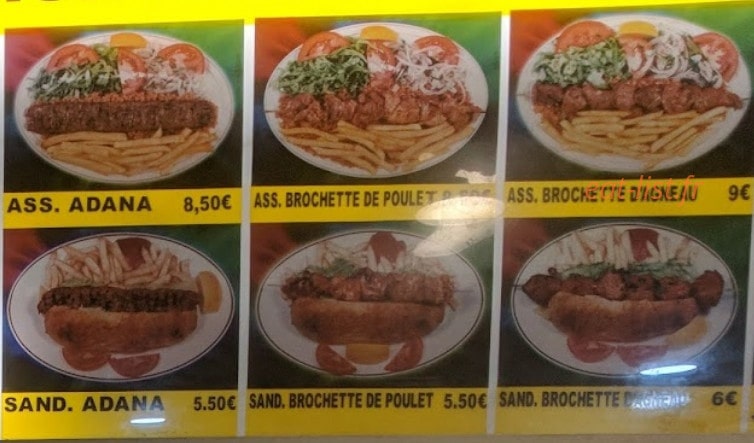 Grill Mazlum — carte page 2
