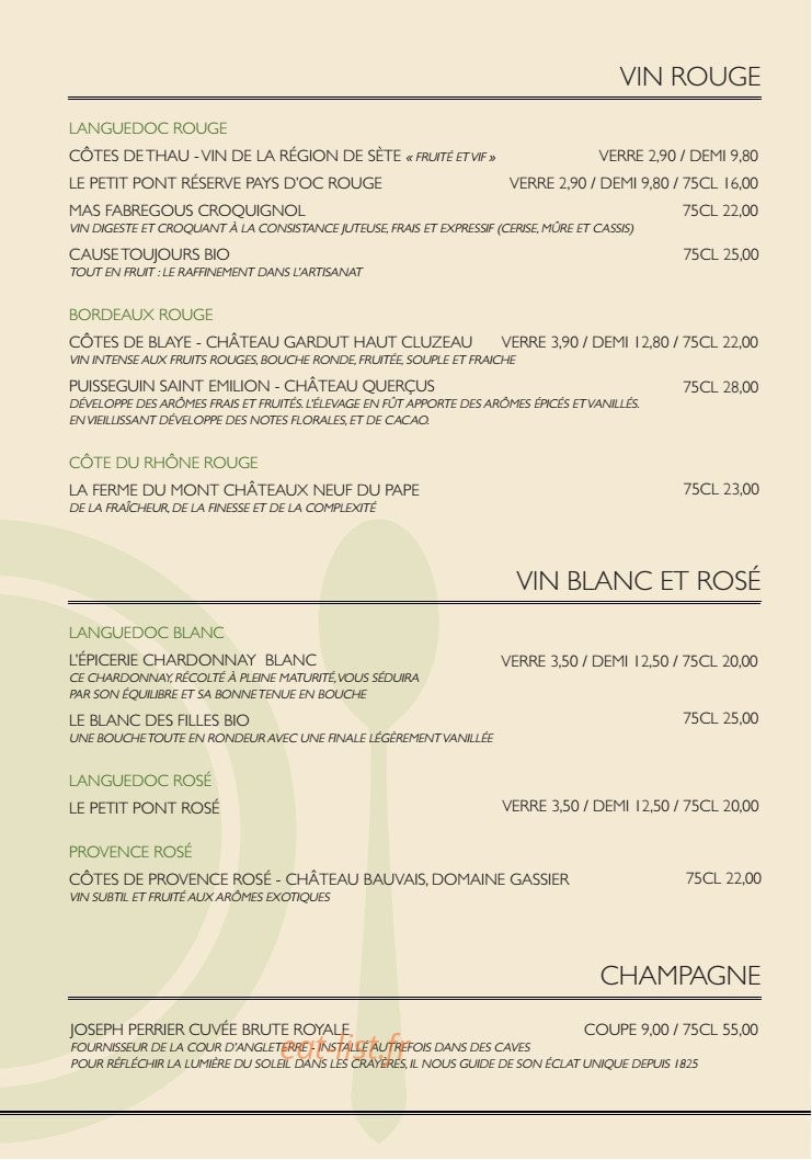 Le Vertigo — carte page 3