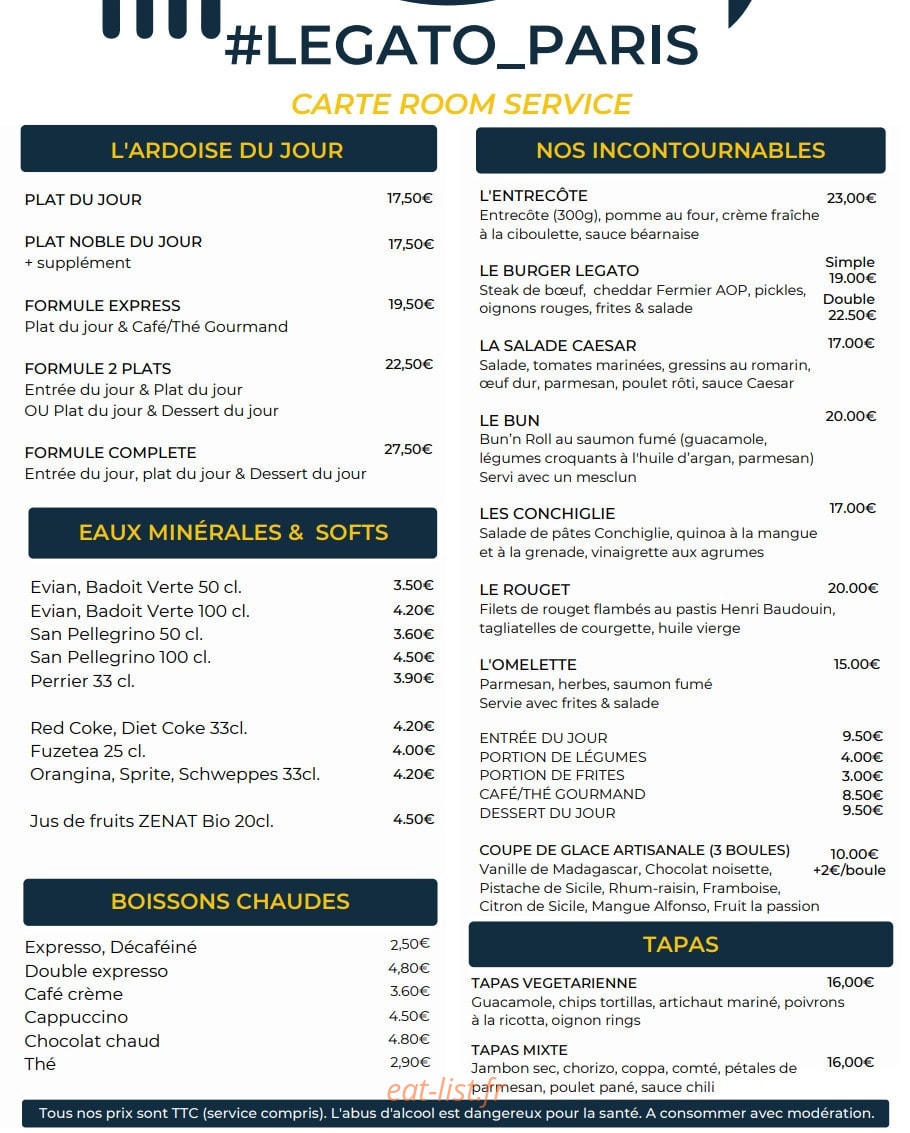 Legato — carte page 1