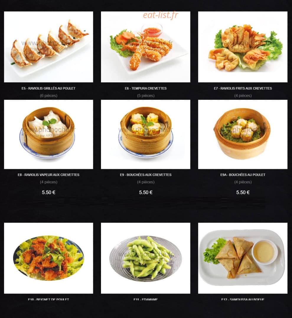 Pho Hoche — carte page 2