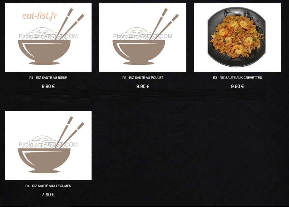 Pho Hoche — carte page 7