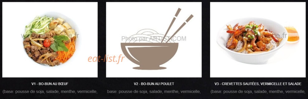 Pho Hoche — carte page 4