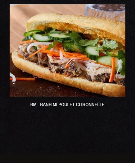Pho Hoche — carte page 11