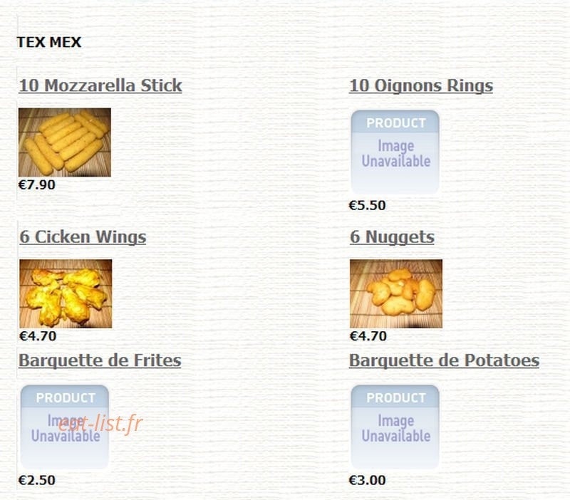 pizza pronto — carte page 8