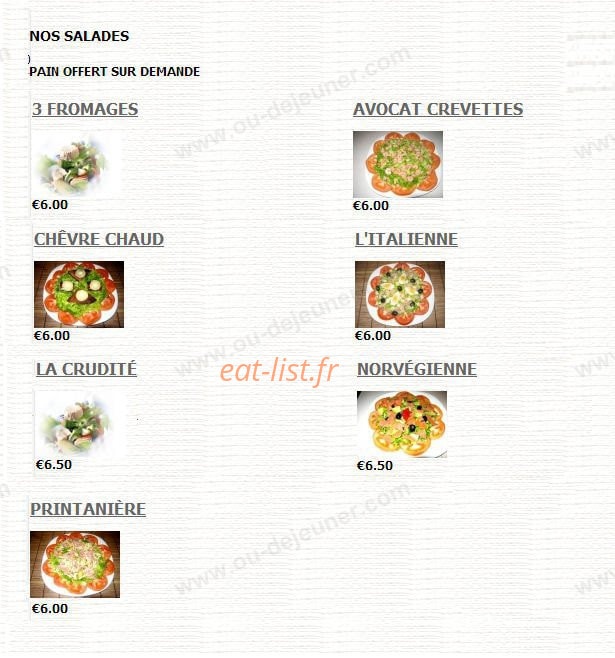 pizza pronto — carte page 9