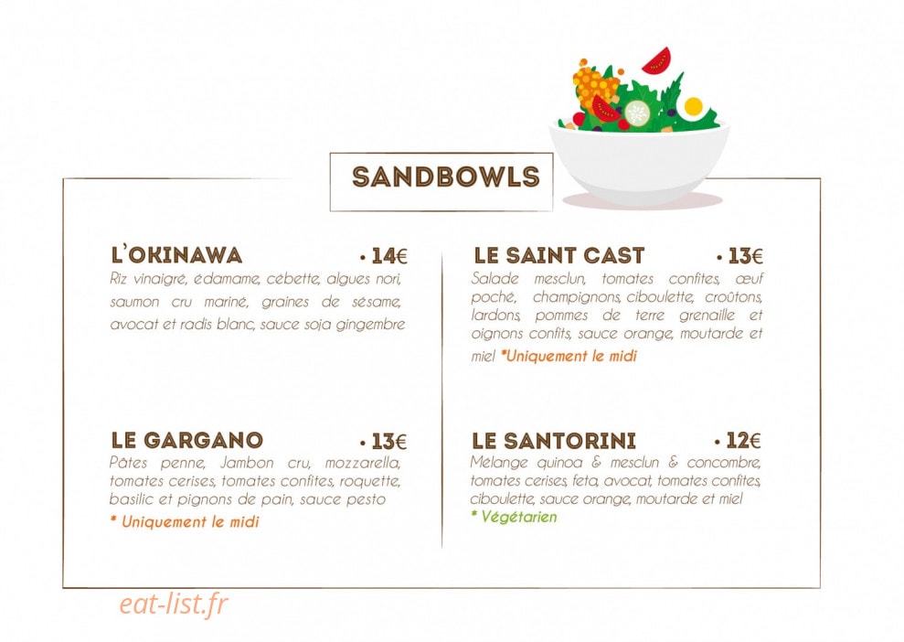 Sand Fabrik — carte page 1