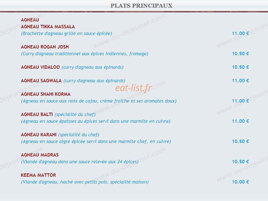 Taj Mahal — carte page 3