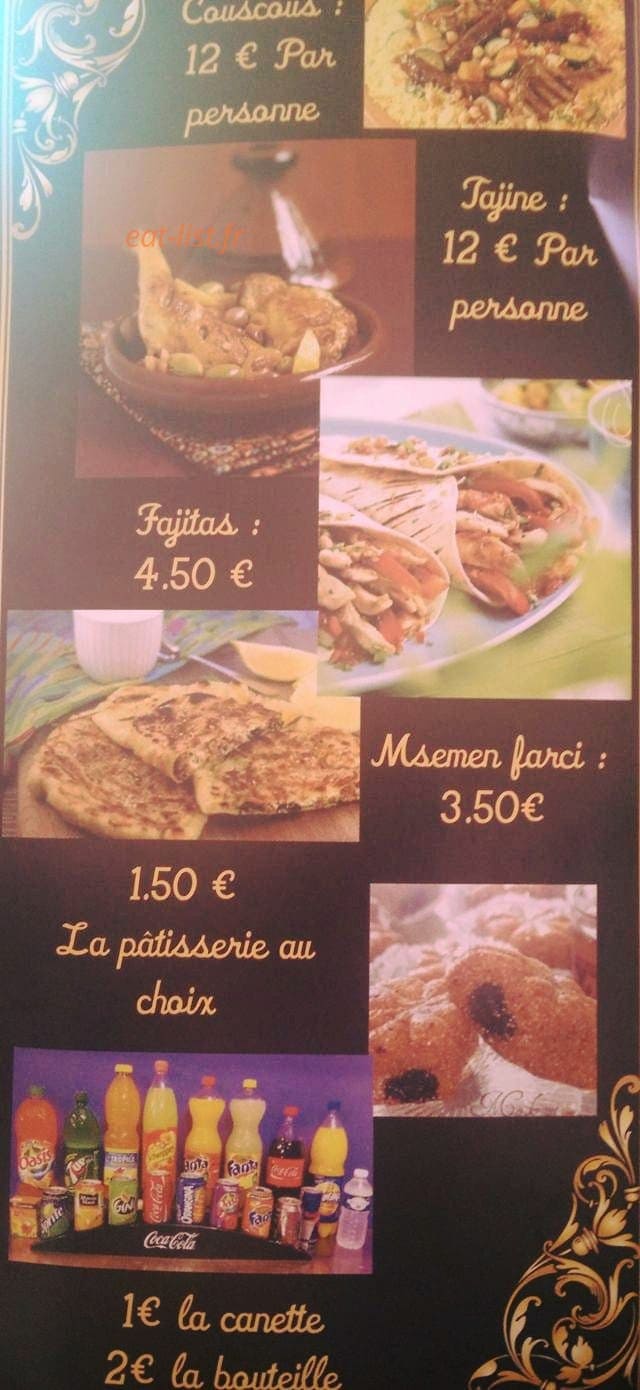 Akilam couscous — carte page 2