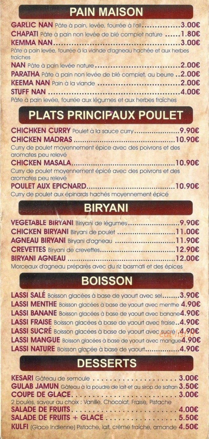Café du Centre — carte page 3
