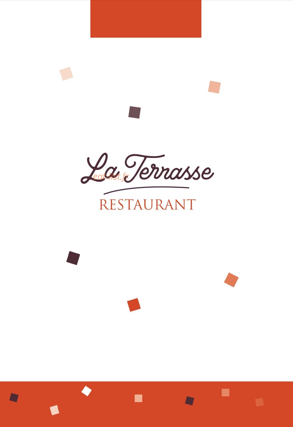 La Terrasse — carte page 1