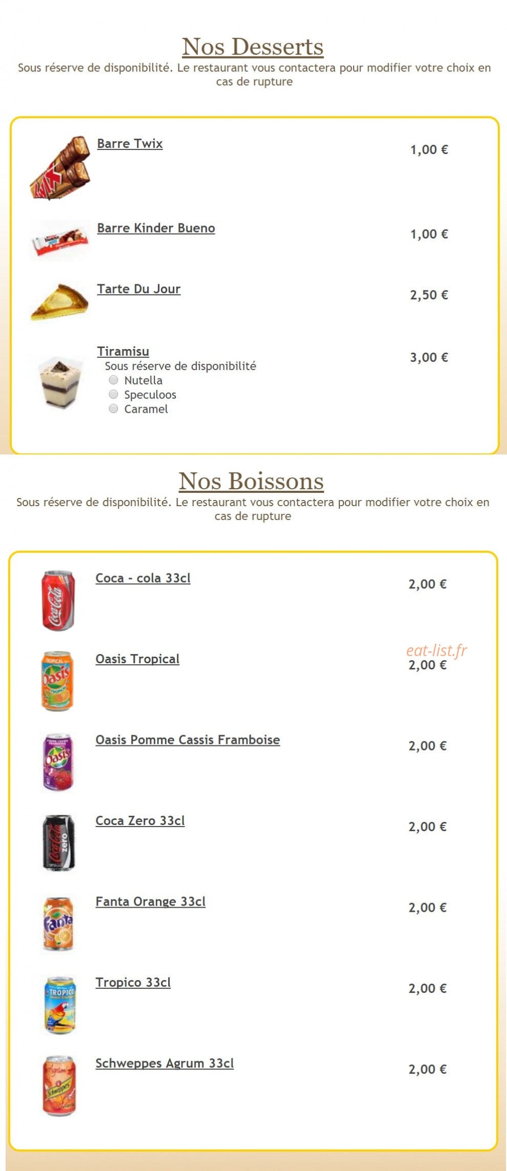 Sandwich 24 — carte page 4