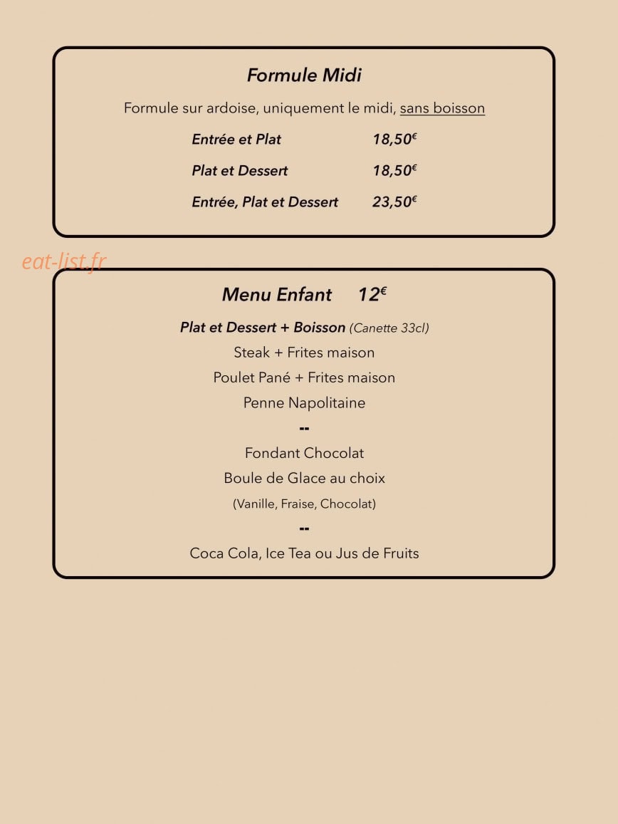 Stras’Bar — carte page 3