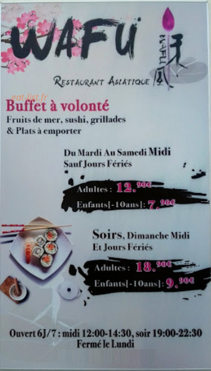 Wafu — carte page 1