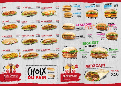Allo Pizza — carte page 3