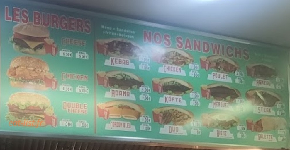Istanbul Kebab — carte page 2