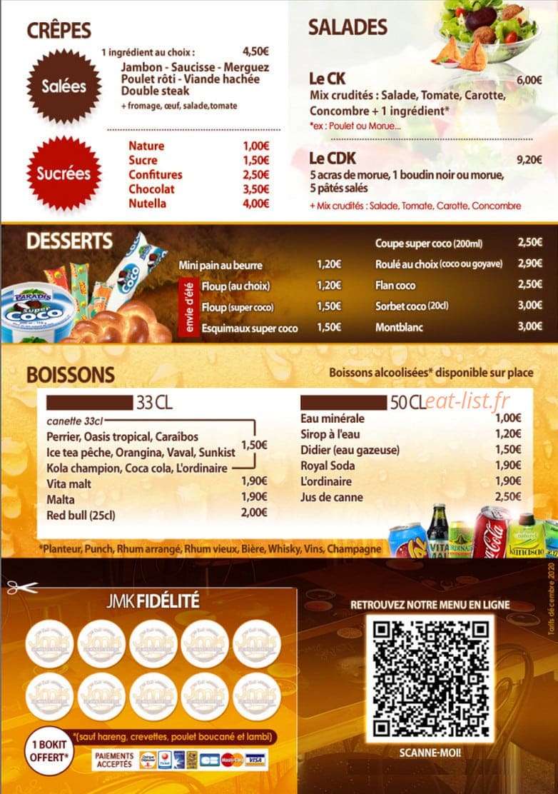 Jmk Je Mange Kréyol — carte page 4