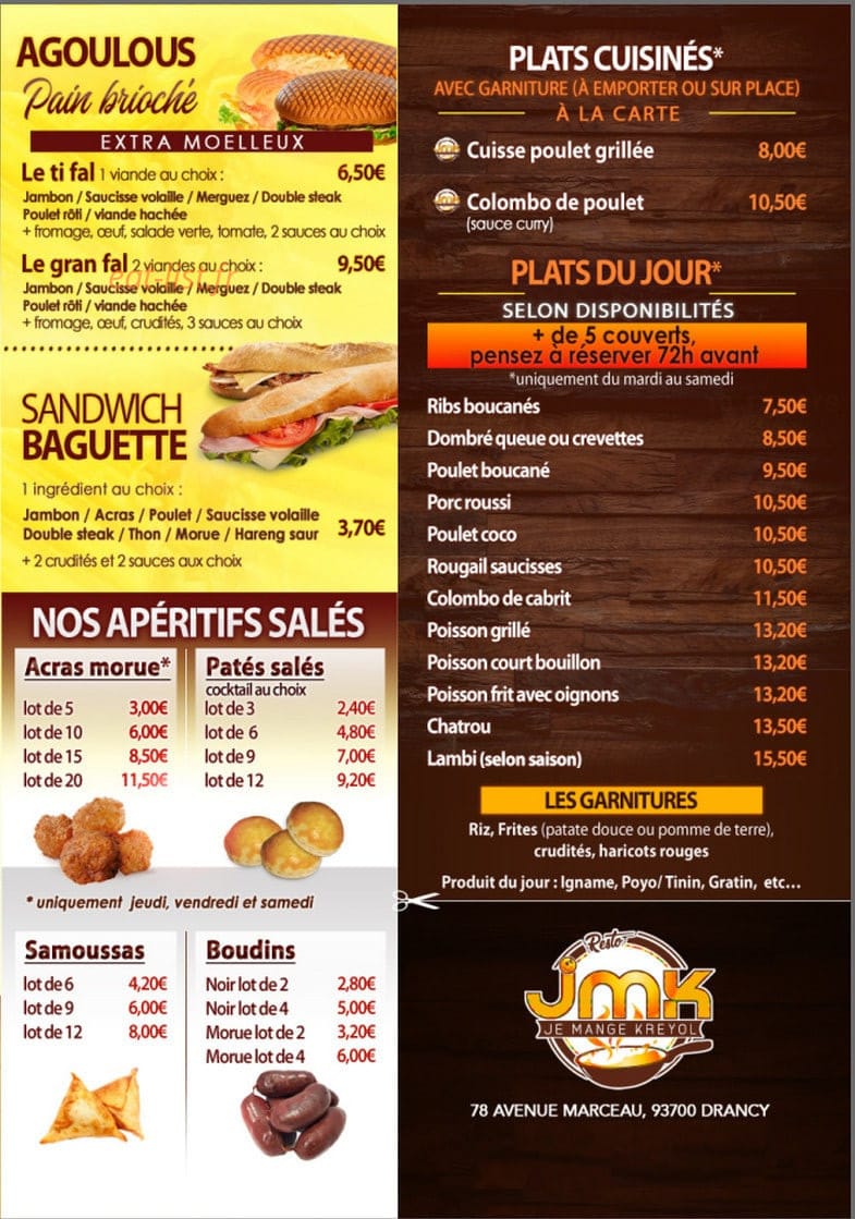 Jmk Je Mange Kréyol — carte page 3