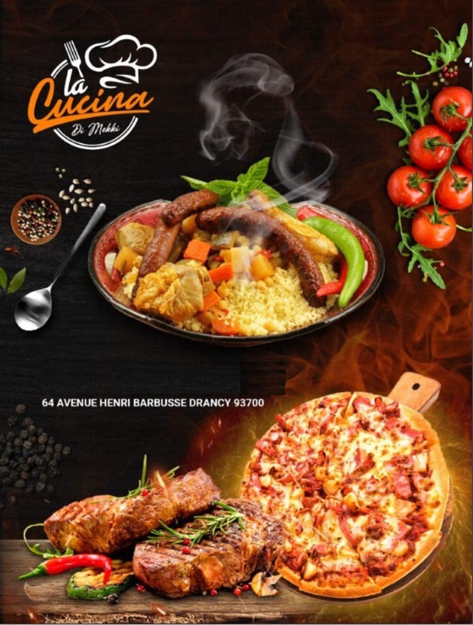 La Cucina Di Mekki — carte page 1