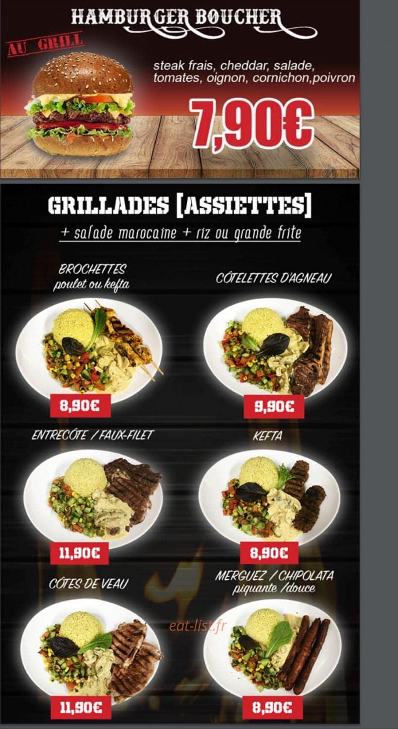 La Family Grill — carte page 3
