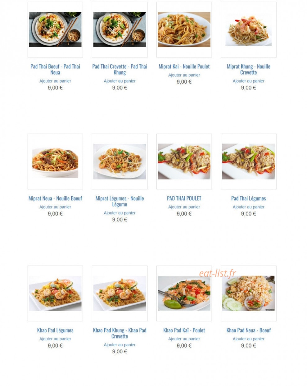 Le Phuket's — carte page 2