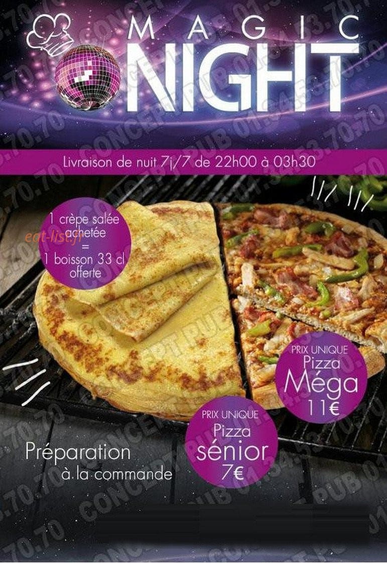 O Magic Night — carte page 1