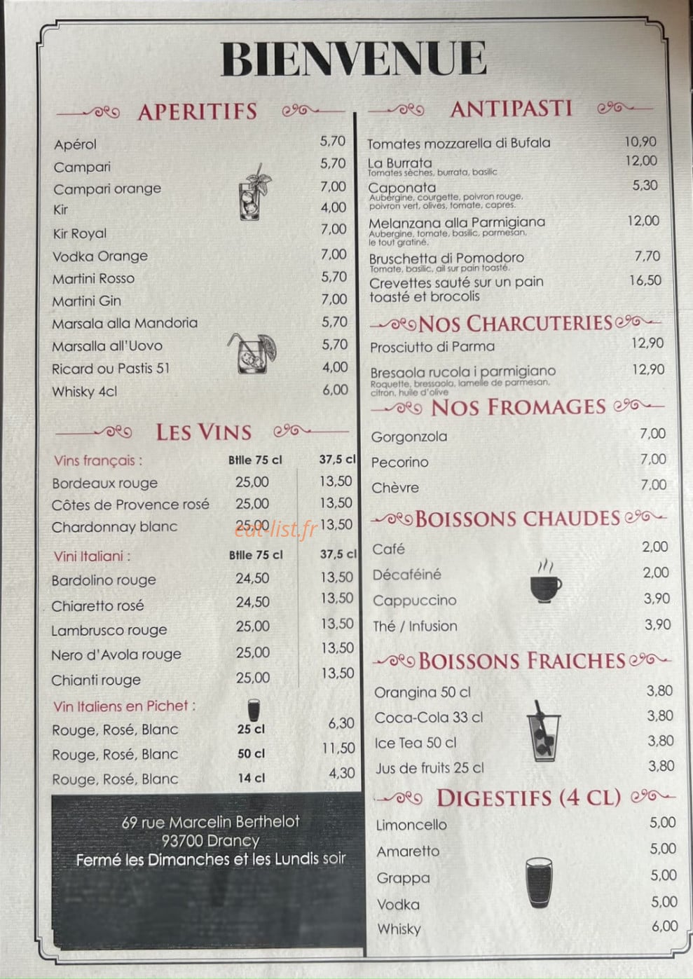 Rimini — carte page 1