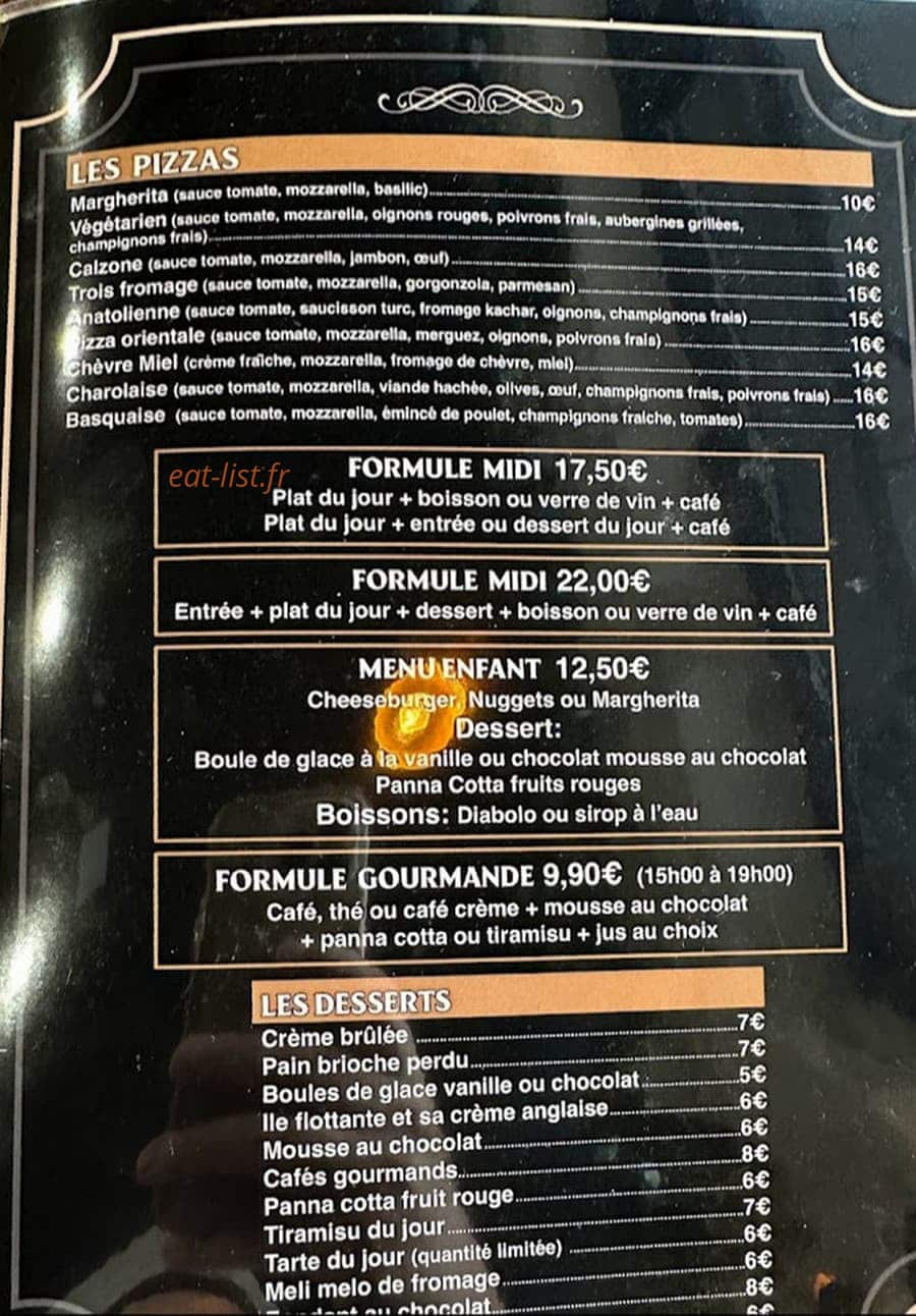 To'taime — carte page 2