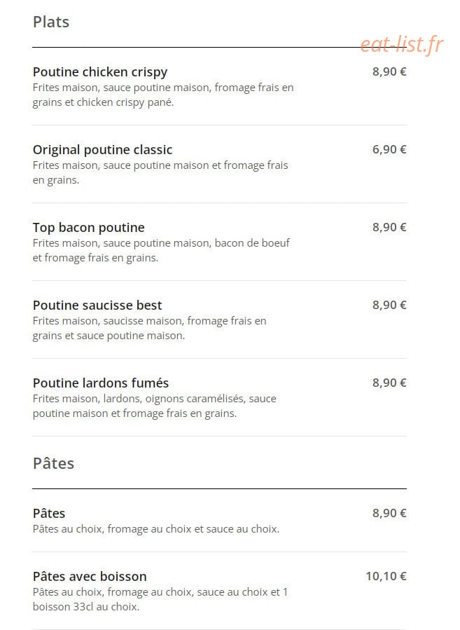 1001 Pasta — carte page 3