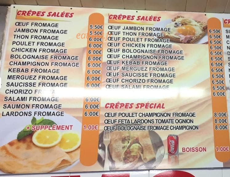 Allo Pizza — carte page 3
