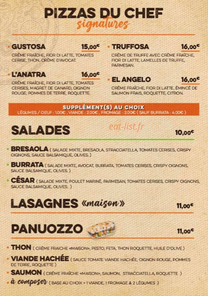 El Angelo — carte page 3