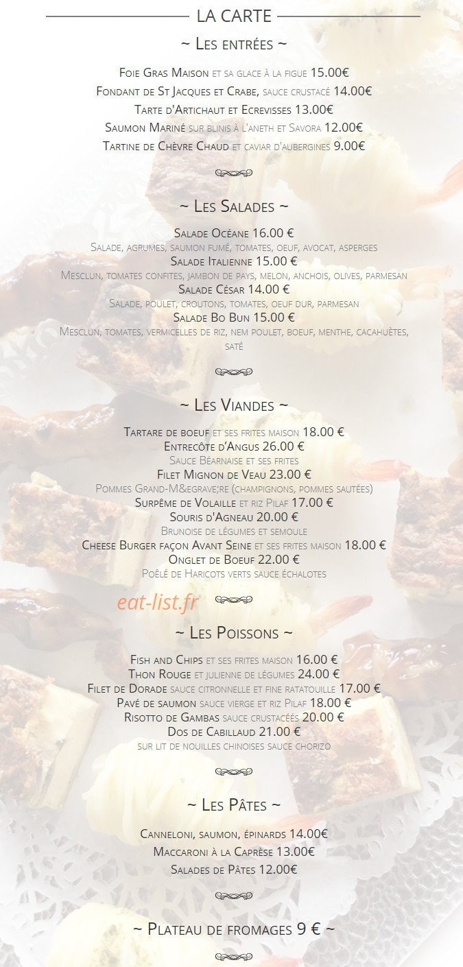 L'Avant-Seine — carte page 2