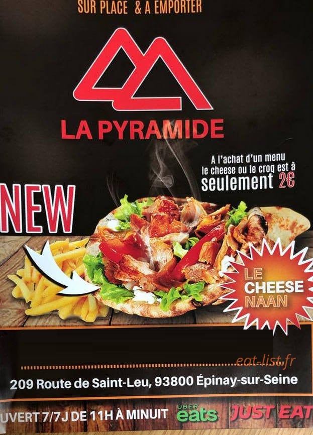 La Pyramide — carte page 1