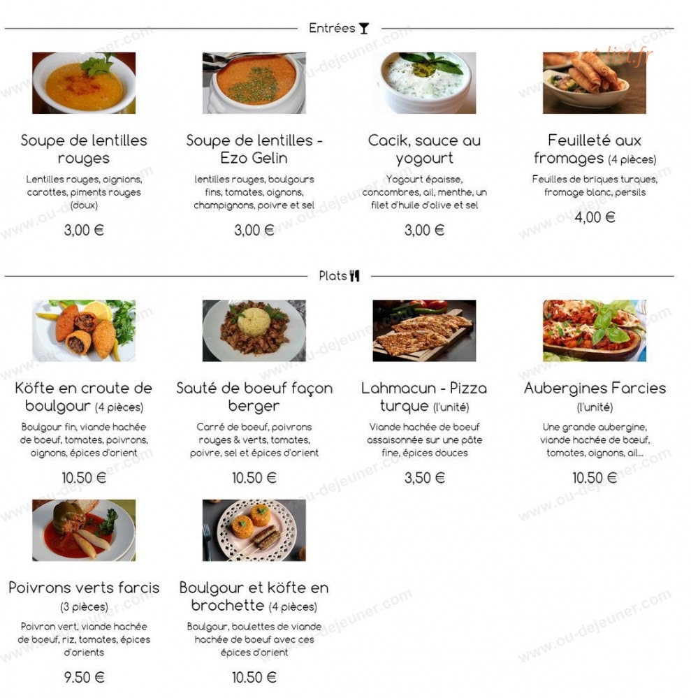 Le Midnight Express — carte page 1