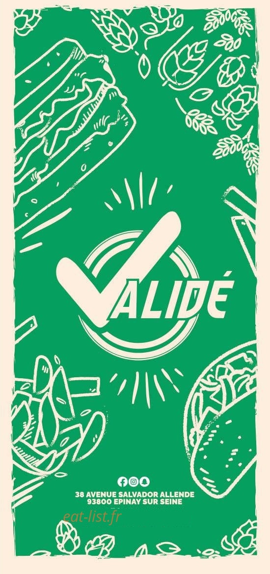 Le Validé — carte page 1