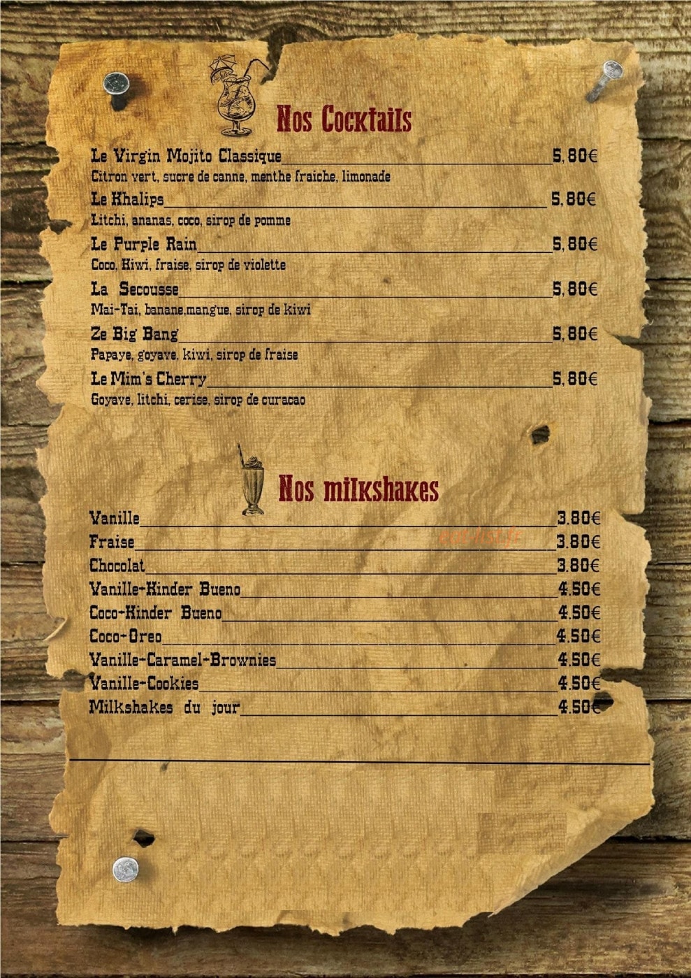 Le Wanted — carte page 3