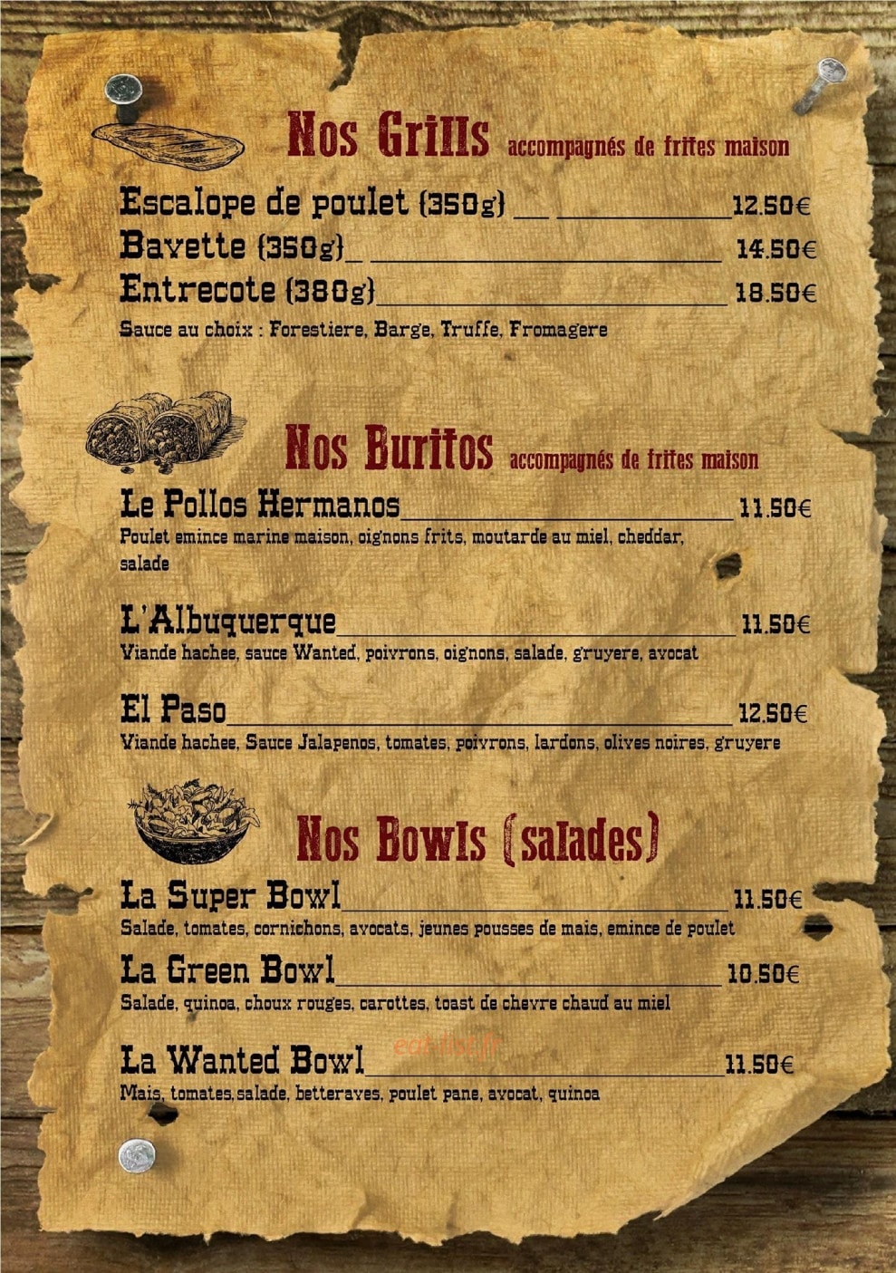 Le Wanted — carte page 2