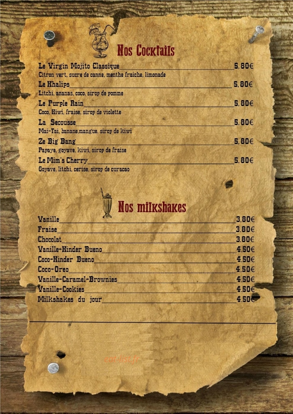 Le Wanted — carte page 4
