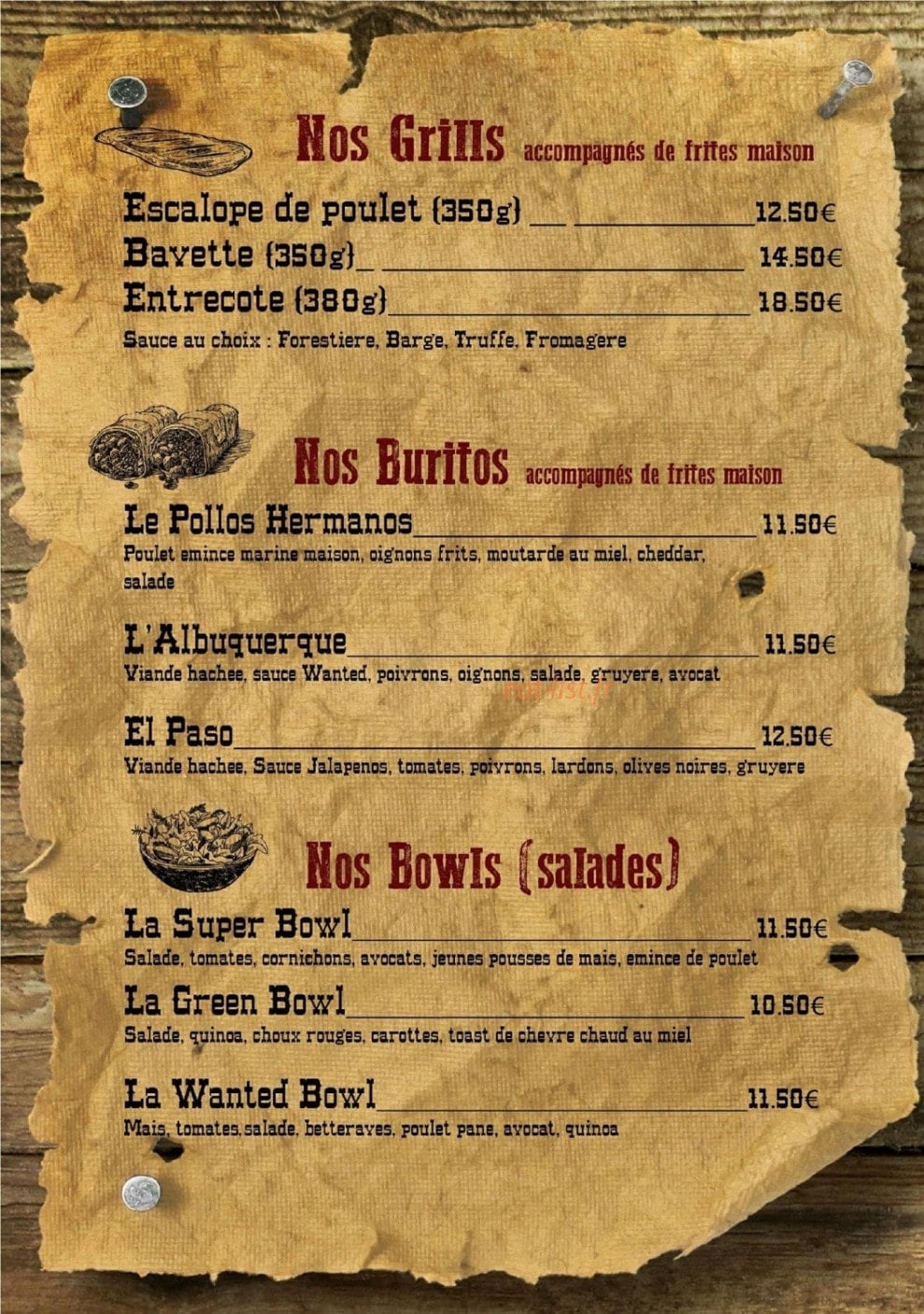Le Wanted — carte page 2