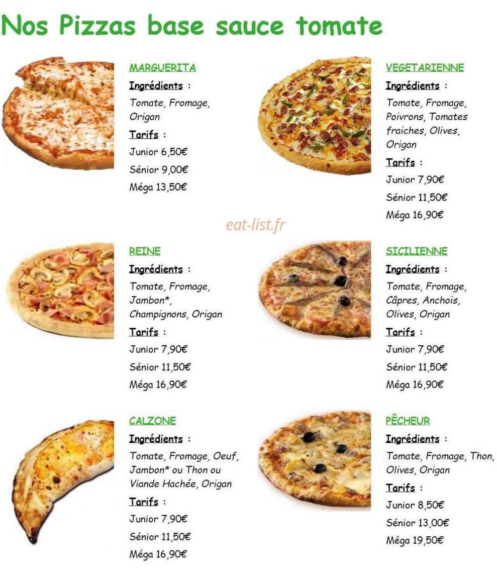 Pizza Must — carte page 2