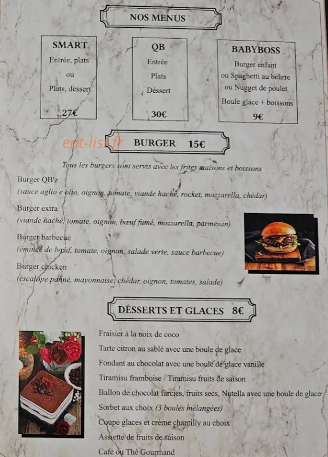 QB — carte page 2