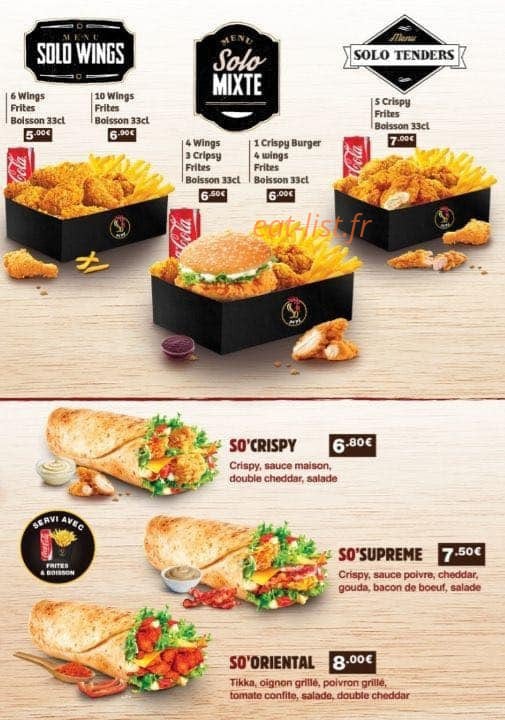 So'Peps — carte page 2
