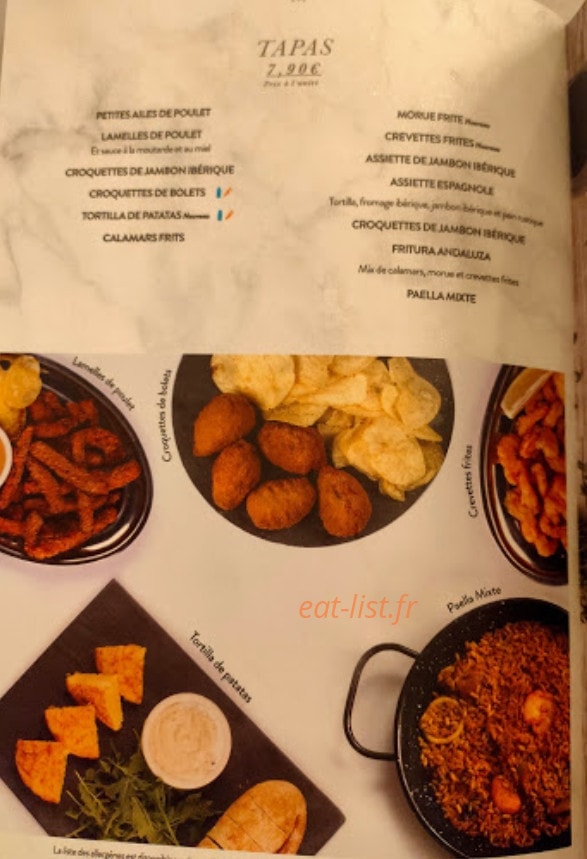 100 Montaditos — carte page 8