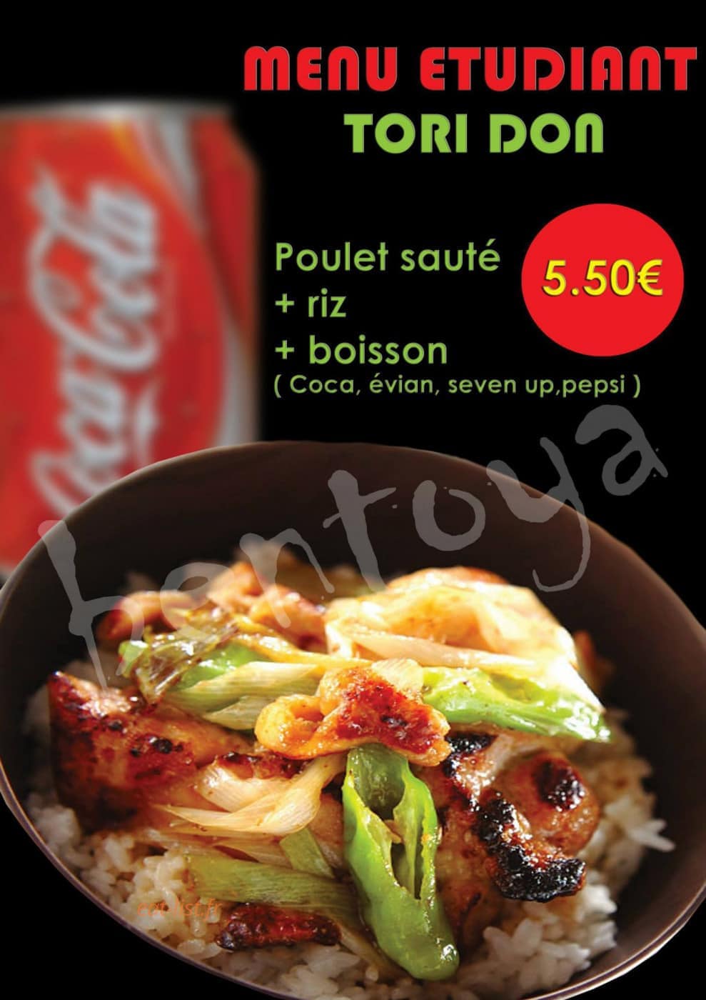 Bentoya — carte page 9