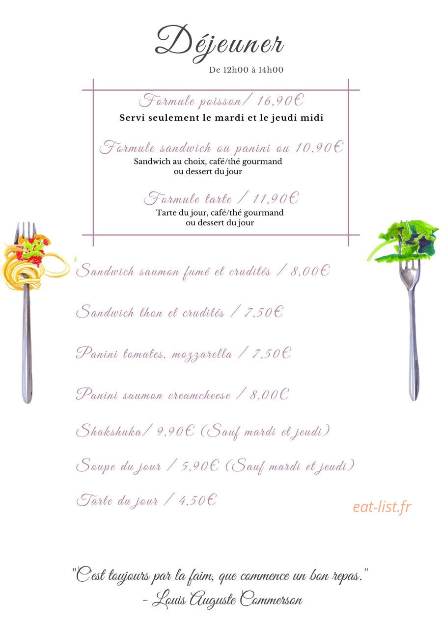 Bonne Heure des Dames — carte page 8