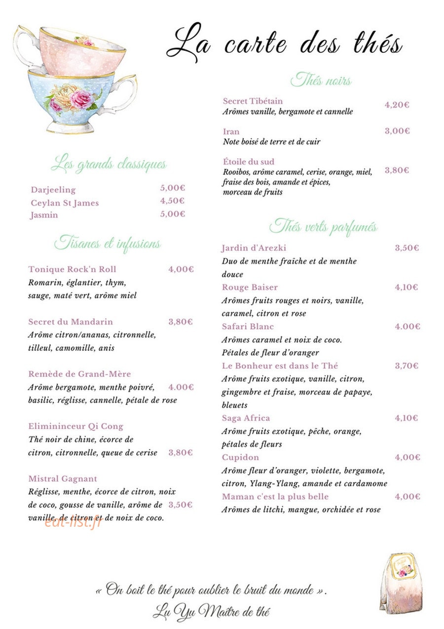 Bonne Heure des Dames — carte page 4