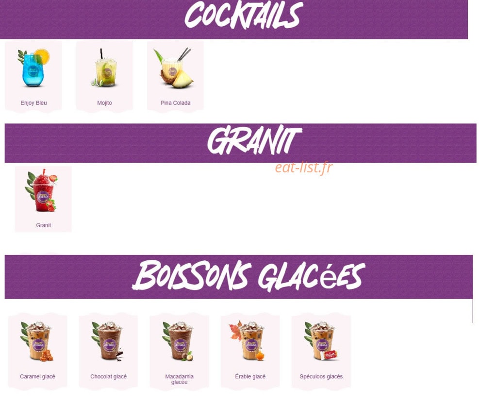Enjoy Bubble — carte page 2