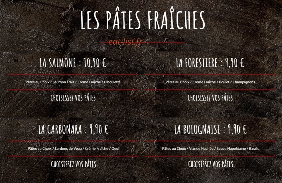 Factory's — carte page 4